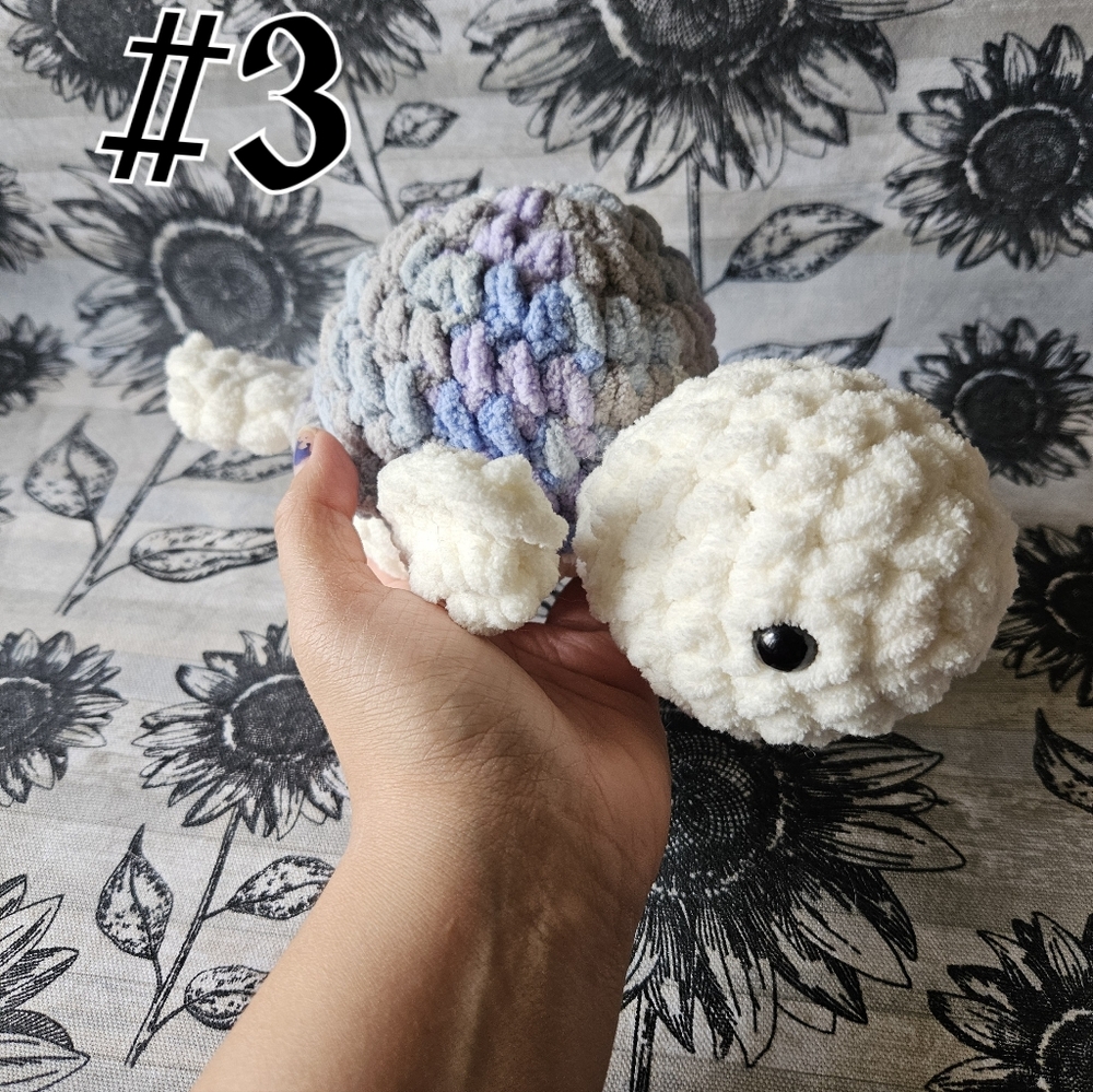 Pick one turtle! Crochet plushies - Picture 4 of 11